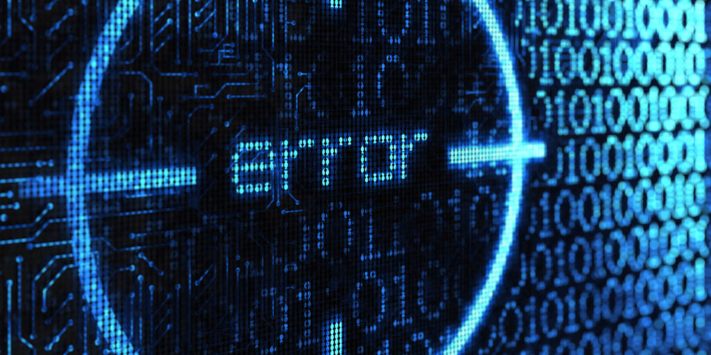 Error programación web