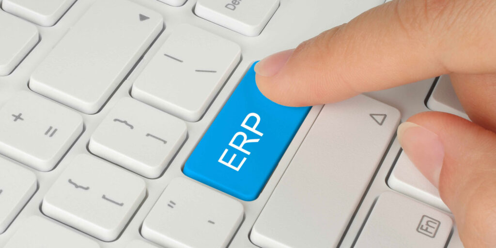 teclado con tecla de ERP