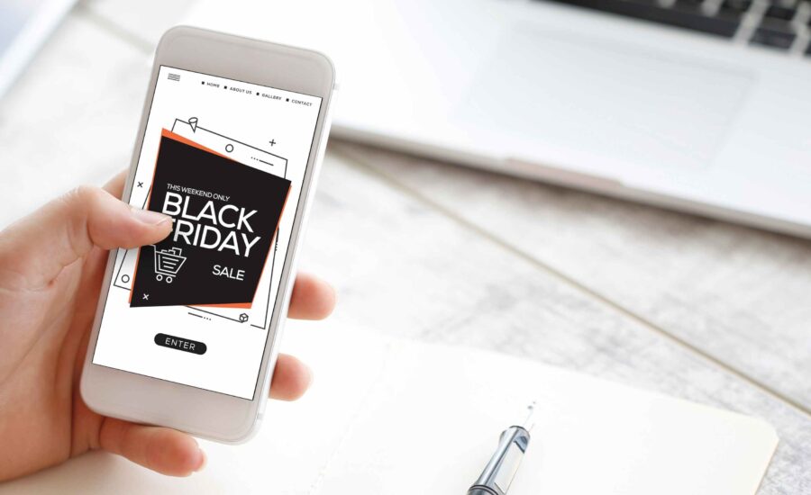 Como gestionar tus ventas en el Black Friday, pantalla movil