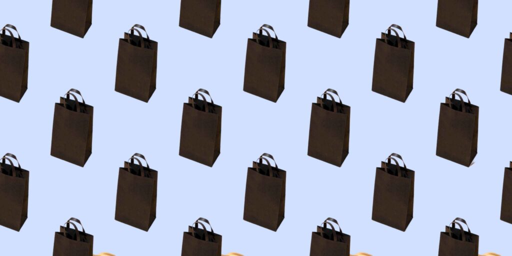 Como gestionar tus ventas en el Black Friday, imagen con bolsas