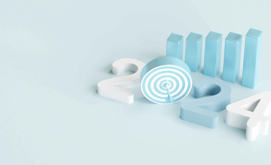 Tendencias en marketplace para 2024, imagen de gráfico y 2024