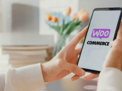 pantalla tablet con woocommerce