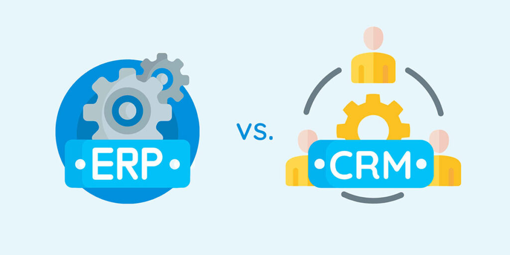 ERP y CRM: Diferencias entre ambas definiciones